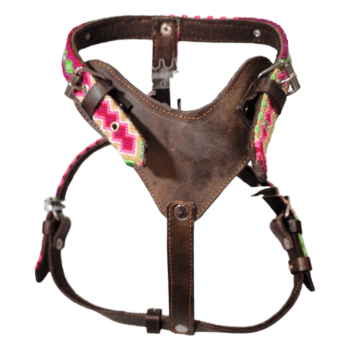 Hand Braided Leather Harness (Large)