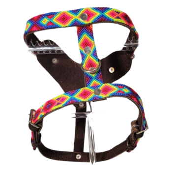 Hand Braided Leather Harness (Large)