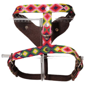 Hand Braided Leather Harness (Large)