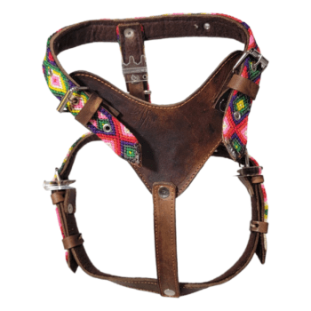 Hand Braided Leather Harness (Large)