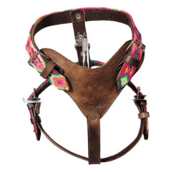 Hand Braided Leather Harness (Large)