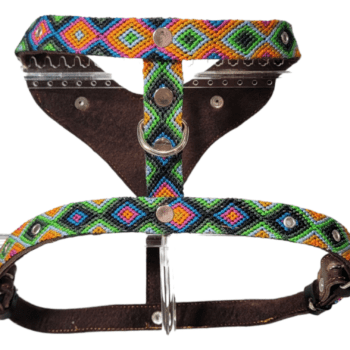 Hand Braided Leather Harness (Large)