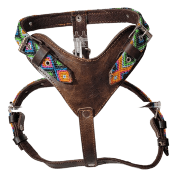 Hand Braided Leather Harness (Large)