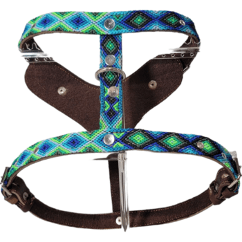 Hand Braided Leather Harness (Large)