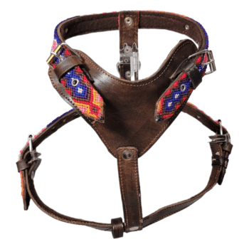Hand Braided Leather Harness (Large)