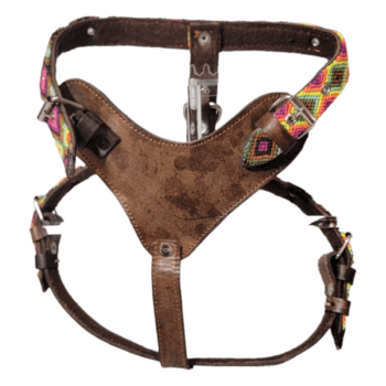 Hand Braided Leather Harness (Large)