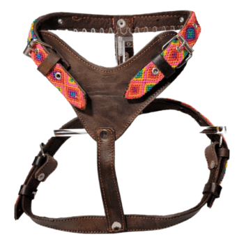 Hand Braided Leather Harness (Large)