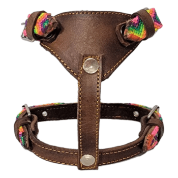 Hand Braided Leather Harness (Small)