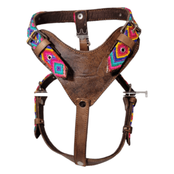 Hand Braided Leather Harness (Large)