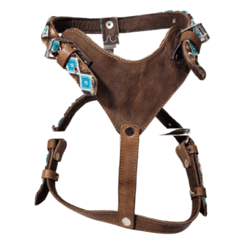 Hand Braided Leather Harness (Large)