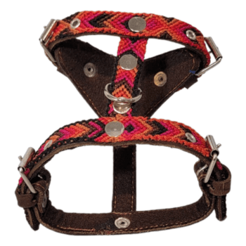 Hand Braided Leather Harness (Small)