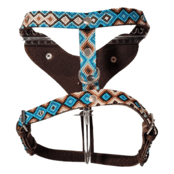 Hand Braided Leather Harness (Large)