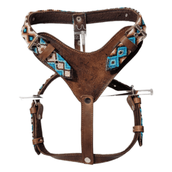 Hand Braided Leather Harness (Large)