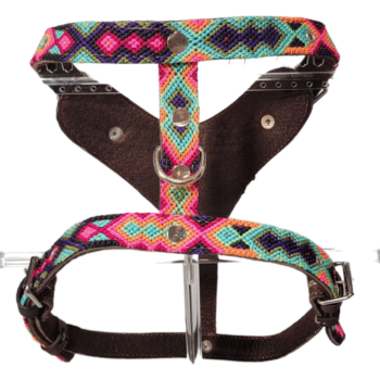 Hand Braided Leather Harness (Large)