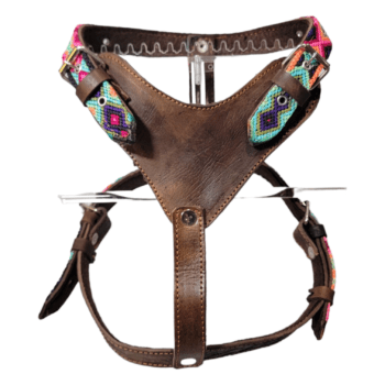 Hand Braided Leather Harness (Large)