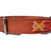 Hand Braided Leather Collar XL 28" - Image 2