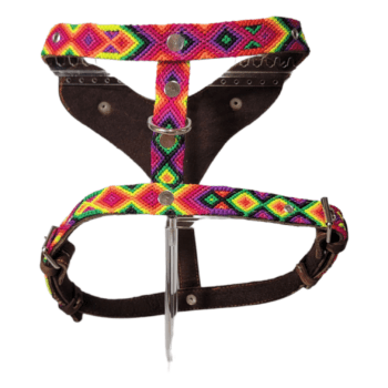 Hand Braided Leather Harness (Large)