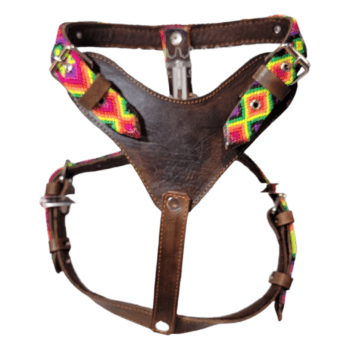 Hand Braided Leather Harness (Large)