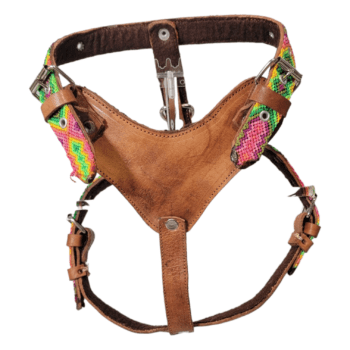 Hand Braided Leather Harness (Large)